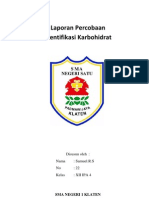 Identifikasi Karbohidrat