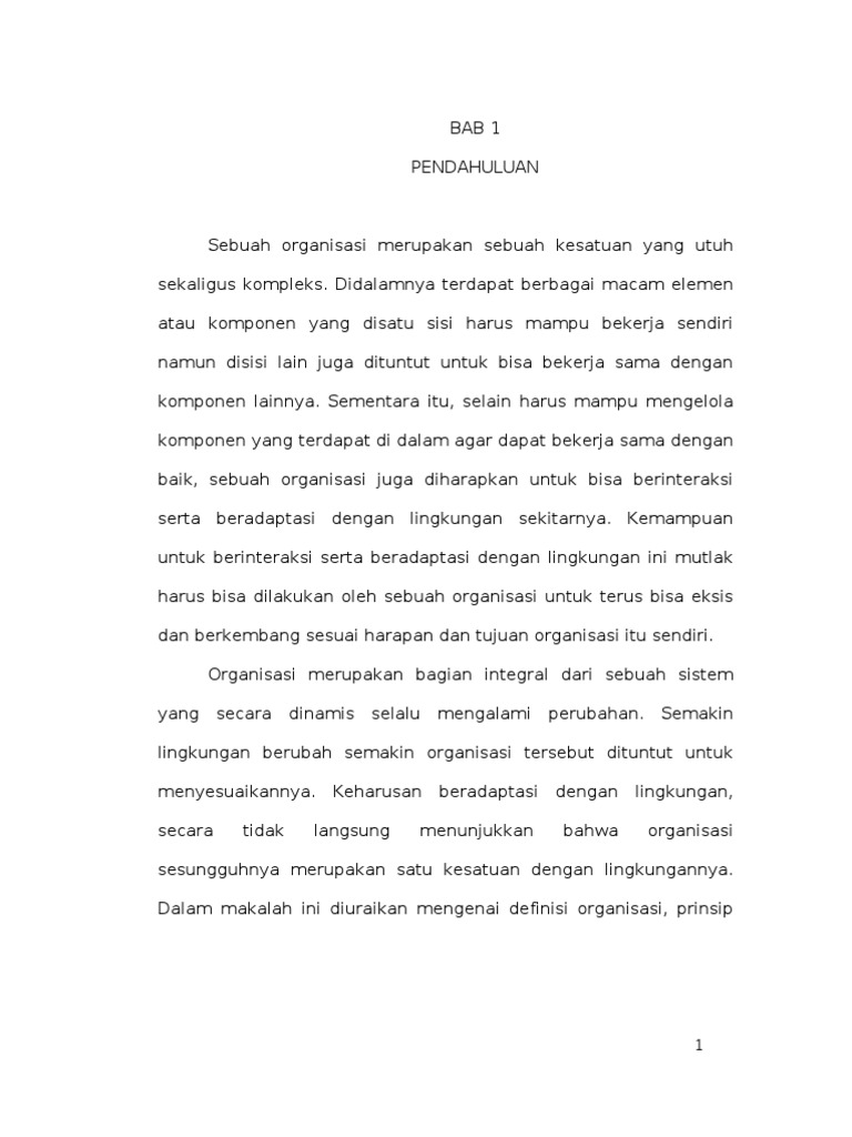 Makalah Organisasi Final Doc