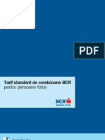 Tarif BCR Pf