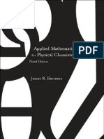 Applied Mathematics For Physical Chemistry - James Barrante