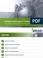 Validata Performance Tester Product Presentation