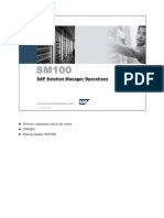 SAP Solution Manager Operations