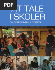 At tale i skoler - Free download as PDF File (.pdf), Text File (.txt) or read online for free.