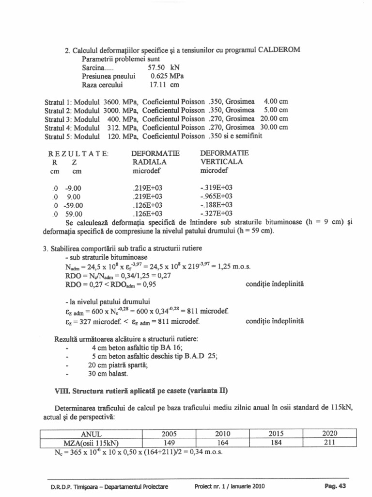 Model Calcul Calderom | PDF