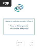 Download Process for the Management of Air Traffic Controllers Licences dition_2_ 21022013 by Hellenic Air Navigation Supervisory Authority SN127528038 doc pdf