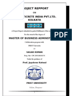 123711937 Project Report for MBA Student