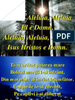 Aleluia Aleluia El e Domn