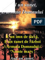 Aud Un Sunet e Armata Domnului