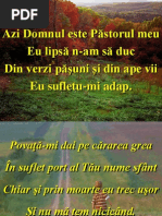 Azi Domnul Este Pastorul Meu