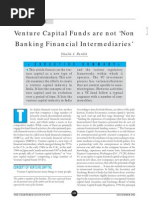 Venture Capital Funds and NBFCs