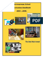 Carrongrange School Curriculum Handbook 2007 - 2008