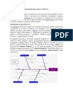 Diagrama de Causa y Efecto