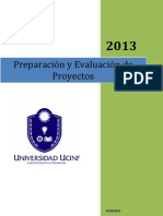 Preparacion y Evaluacion de Proyectos