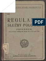 Regulamin Służby Polowej 1929