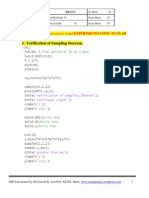 Dsp Lab Manual 19 Nov 2011