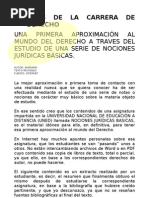 Nociones Jurídicas Básicas