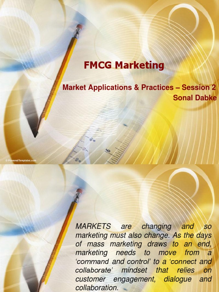 FMCG Marketing .ppt | Nutraceutical | Brand