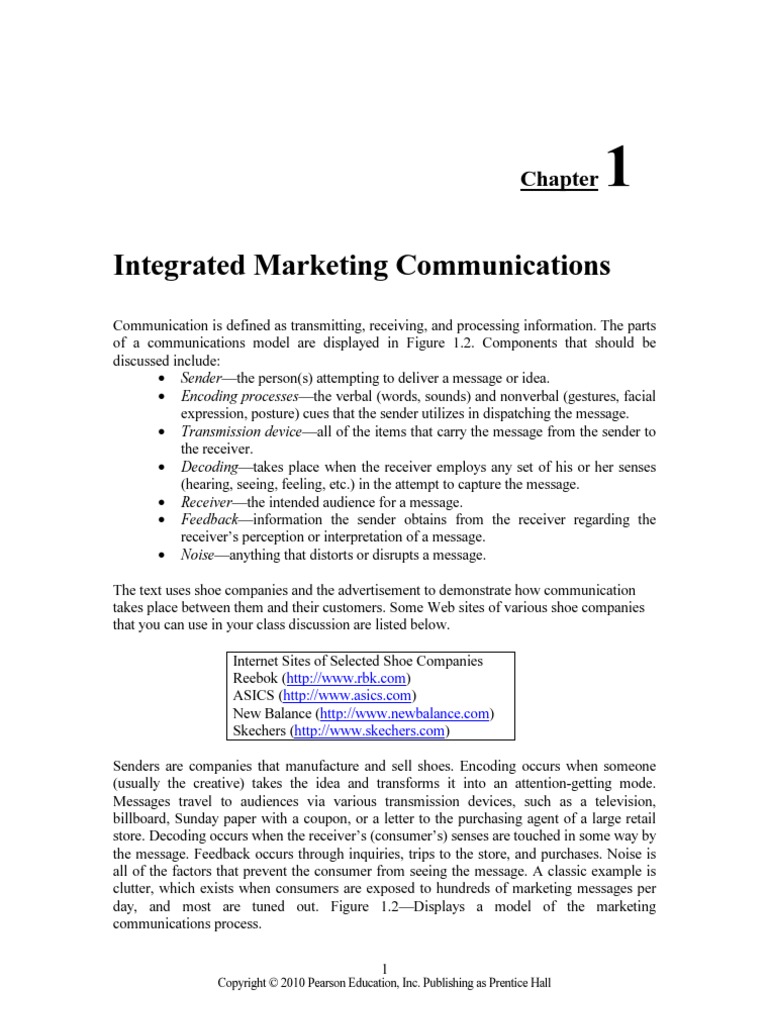 Integrated Marketing Communications | PDF | Marketing Communications ...