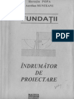 FUNDATII - INDRUMAT0R PROIECT