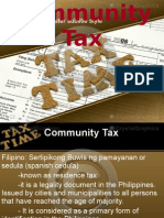 Community Tax