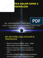06 Isu-Isu Etika Dalam Sains & Teknologi