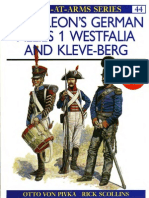 Osprey, Men-At-Arms #044 Napoleon's Germkan Allies (1) Westfalia and Kleve-Berg (1992) (-) OCR 8.