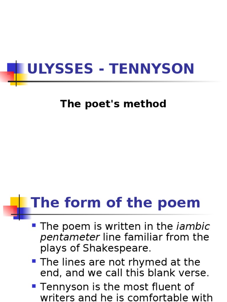 Ulysses Tennyson