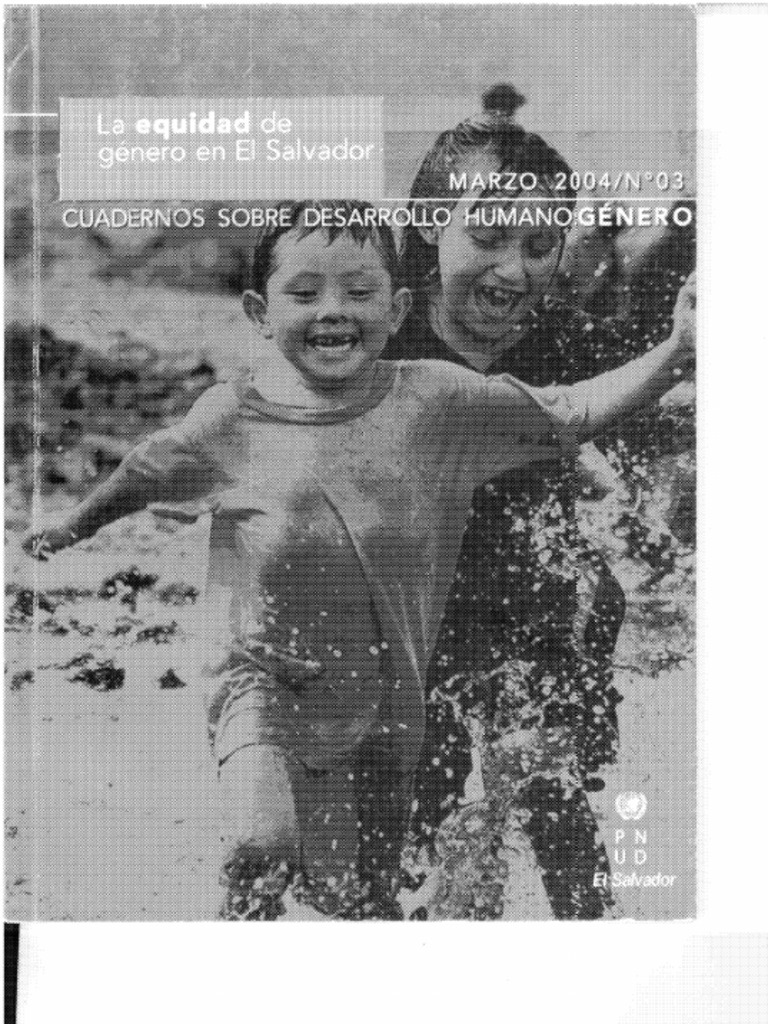 Equidad de Género en el Desarrollo | PDF | Igualdad de género ...