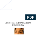 Apostila Design em Sobrancelhas