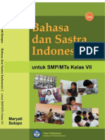 SMP7 Bahasa Dan Sastra Indonesia 1