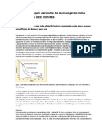 Fluidos de Têmpera Derivados de Óleos Vegetais