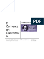 Comercio Electrónico en Guatemala