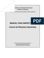 Manual Para Inspectores Control de Efluentes Industriales