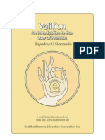 Volition - An Introduction to the Law of Kamma