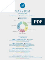 Gary KI M: UX - VI Sual - WEB