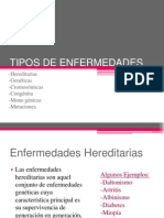 TIPOS DE ENFERMEDADES - PPSX