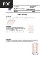 I Lista Vetores 2013.1 Uniba (1)