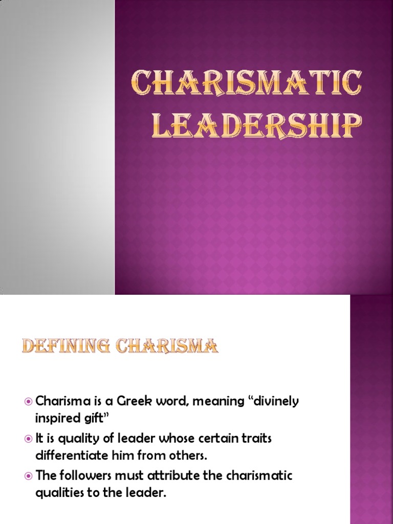 charismatic leadership research