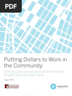 Putting Dollars to Work in the Community 9 Things Local