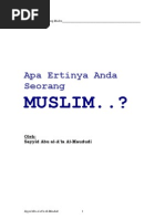 Download Apa Ertinya Anda Seorang MUSLIM - Abul aLa Al-Maududi by yahdiinformatika SN12760790 doc pdf
