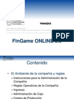 FinGame ONLINE 5.0: Guía para la administración de una compañía virtual