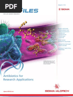 Antibiotics for Research Applications - BioFiles Issue 1.4