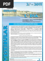 2 Vest 2011 Primeiro Dia Caderno Eufrates