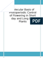 Molecular Basis of Flowering