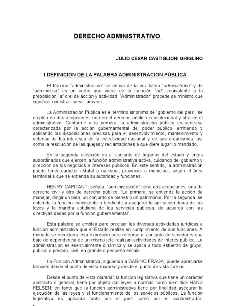 En Que Se Aplica El Derecho Administrativo Nueva Aplicación