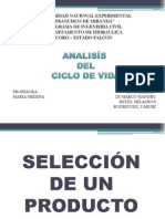 Presentacion Analisis Del Ciclo de Vida (Ambiental)