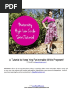 Download Maternity High-Low Circle Skirt Tutorial by Tiffany Stein Staples SN127676220 doc pdf