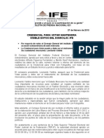 BOLETÍN 021_APRUEBA CONSEJO GENERAL MANTENER VISIBLES DATOS DEL DOMICILIO EN LA CREDENCIAL PARA VOTAR CON FOTOGRAFÍA (1)