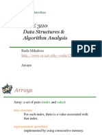 CSCE 3110 Data Structures & Algorithm Analysis: Rada Mihalcea