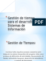 Gestión de plazos y calendarios proyectos